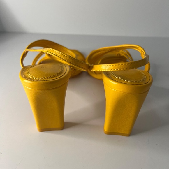 Faye Leather Strappy Heel Sandals - Picture 5 of 7